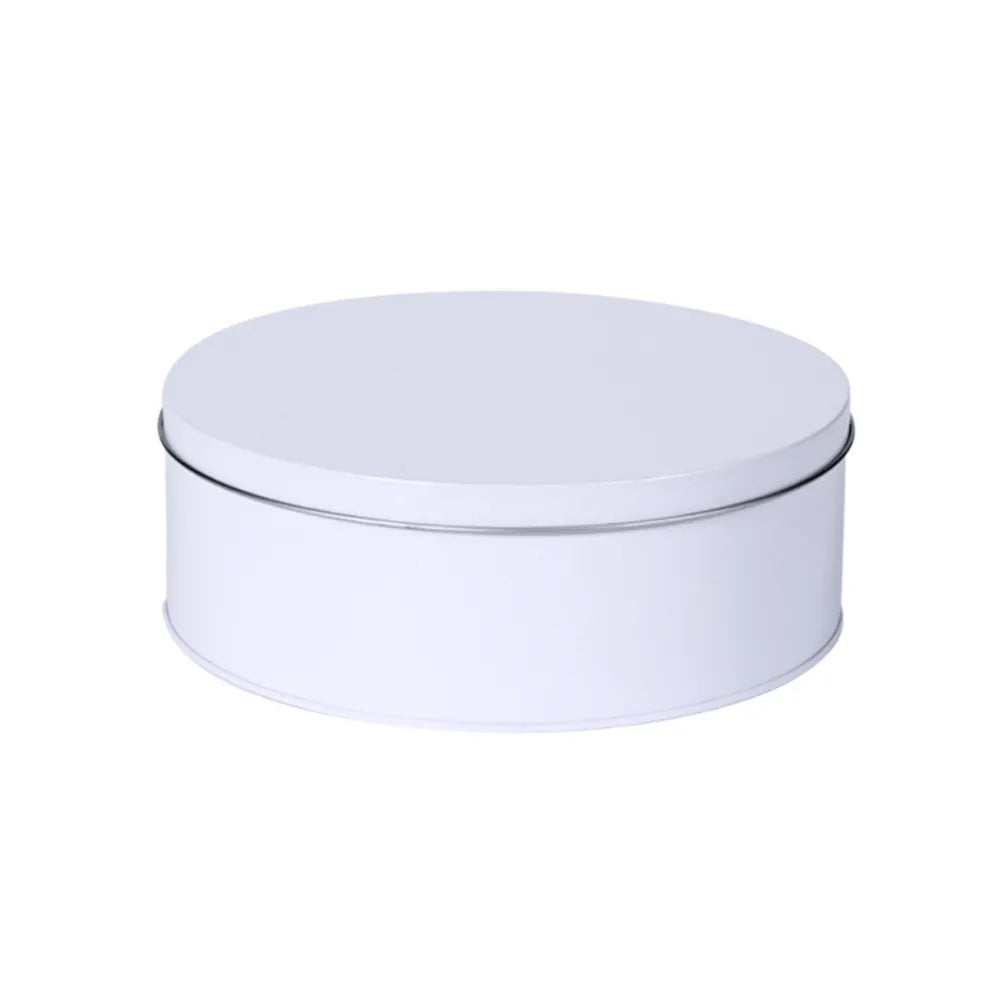 Rond koekblik, Wit - 10WR237