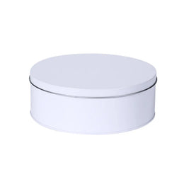 Rond koekblik, Wit - 10WR237