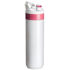 Fuse Lifestyle Bottle – Sportieve Bidon met Fruitinfuser - Roze Wit