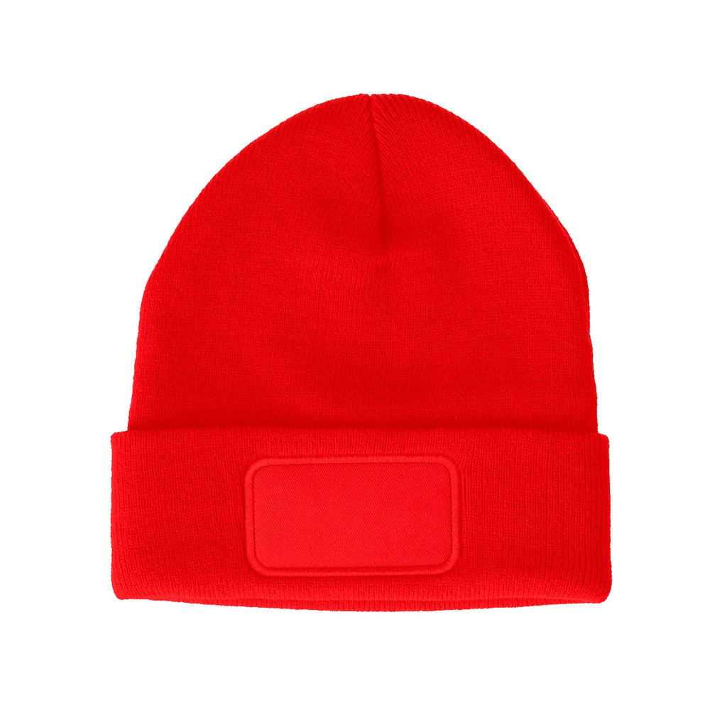 Grof Gebreide Muts - Rood