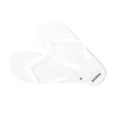 Teenslippers met gerecyclede EVA-zool - Wit