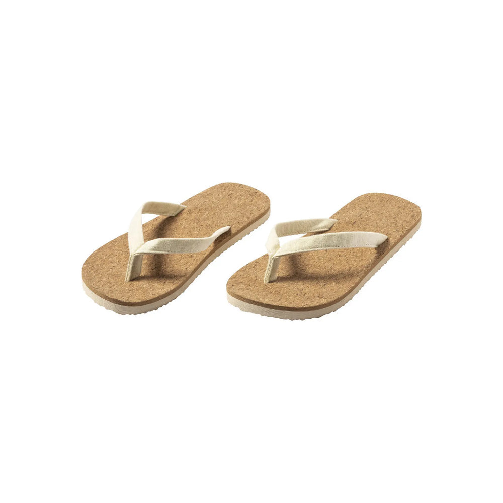 limited edition teenslippers met kurk en natuurlijke bandjes voorzijde 171751
