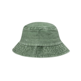 bobmuts katoen washed effect groen 1720841