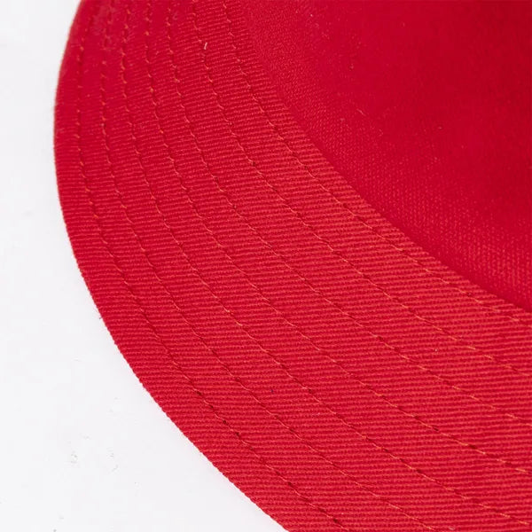 zonnehoed bobmuts rood detail 1721168