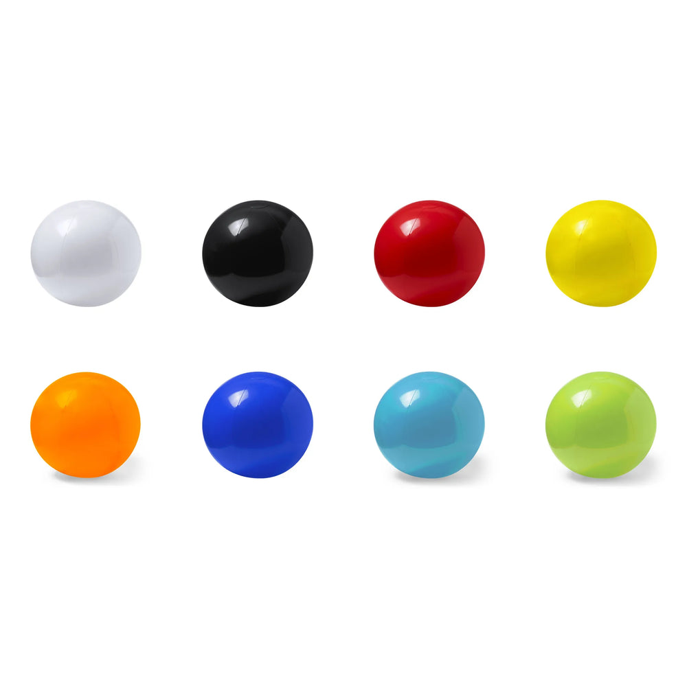 Opblaasbare strandballen 400 mm in verschillende kleuren, Meerkleurig - 173261