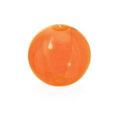 Transparante Opblaasbare Strandbal van PVC – 280 mm - Oranje