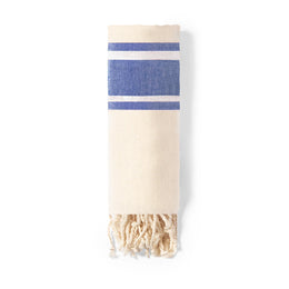 hamamdoek handdoek organisch katoen blauw 176427