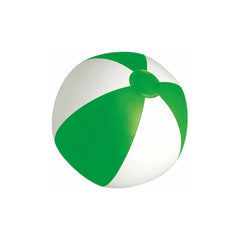 Opblaasbare PVC-strandbal 280 mm - Wit-Groen