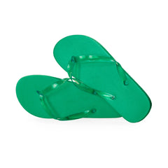 Teenslippers met EVA-zool en PVC-bandjes - Groen