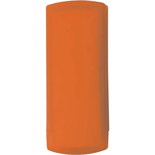 Pleisterdoosje met schuifdeksel en vijf pleisters, Oranje - 181020