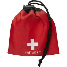 EHBO-set Juan in etui met trekkoord, Rood - 181047