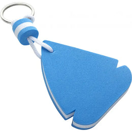 EVA drijvende sleutelhanger cyrus in zeilbootvorm, Blauw - 181134