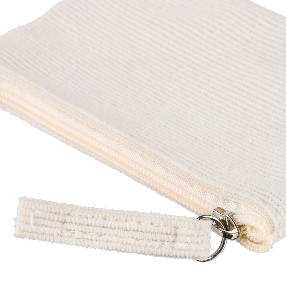 corduroy sleutelportemonnee ritssluiting beige detail foto 181349538