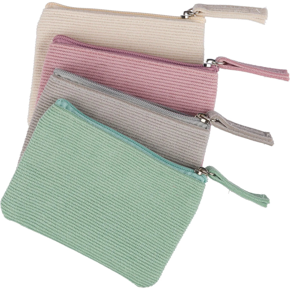 corduroy sleutelportemonnee ritssluiting diverse kleuren 181349538