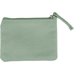 corduroy sleutelportemonnee ritssluiting groen 181349538