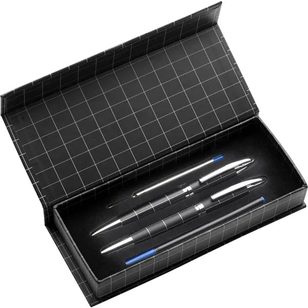 penset balpen rollerbal zwart box open 182057