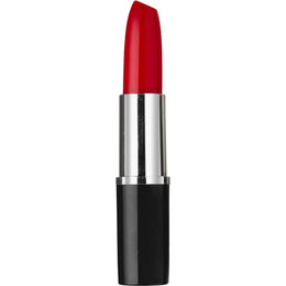 Kunststof balpen in lipstick design, Zwart en rood - 182691