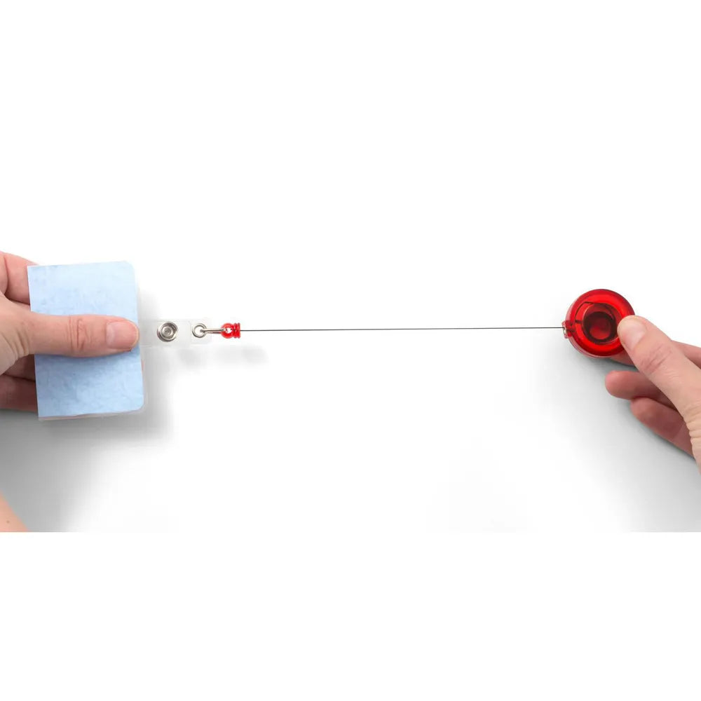 naamkaarthouder badgehouder rood sfeer foto 183182