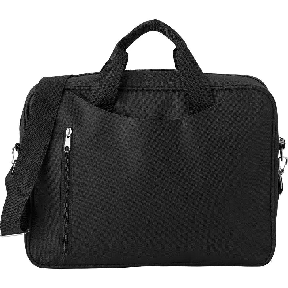 laptoptas 14 inch klittenbandsluiting zwart 183560