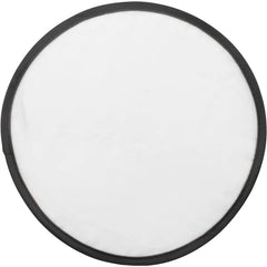 Opvouwbare nylon frisbee met hoesje - Wit