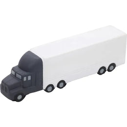 Antistressvrachtwagen van PU-schuim schuin van voren, Wit en zwart - 183712