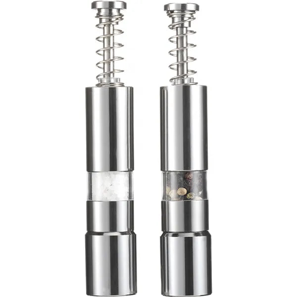 RVS peper- en zoutmolens, Zilver - 183724