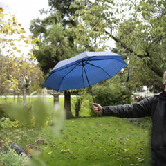 Opvouwbare Handmatige Paraplu van Hoogwaardige Materialen - Blauw