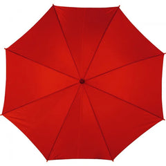 Klassieke Automatische Paraplu met Klittenbandsluiting - Rood