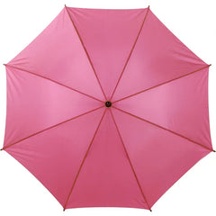 Klassieke Automatische Paraplu met Klittenbandsluiting - Roze