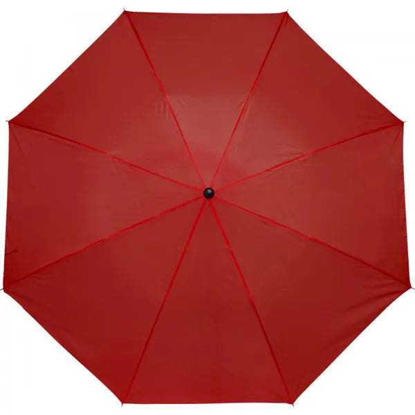 Opvouwbare handmatige paraplu, Rood - 184092