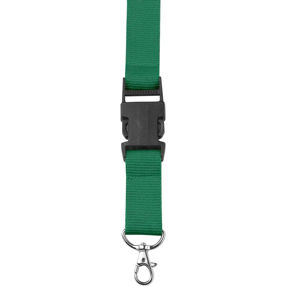 Lanyard met karabijnhaak en veiligheidssluiting, Groen - 184161
