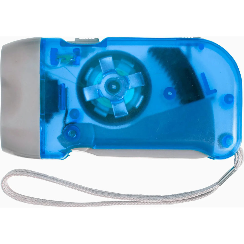 Zaklamp dynamo polskoord kobaltblauw 1 184532