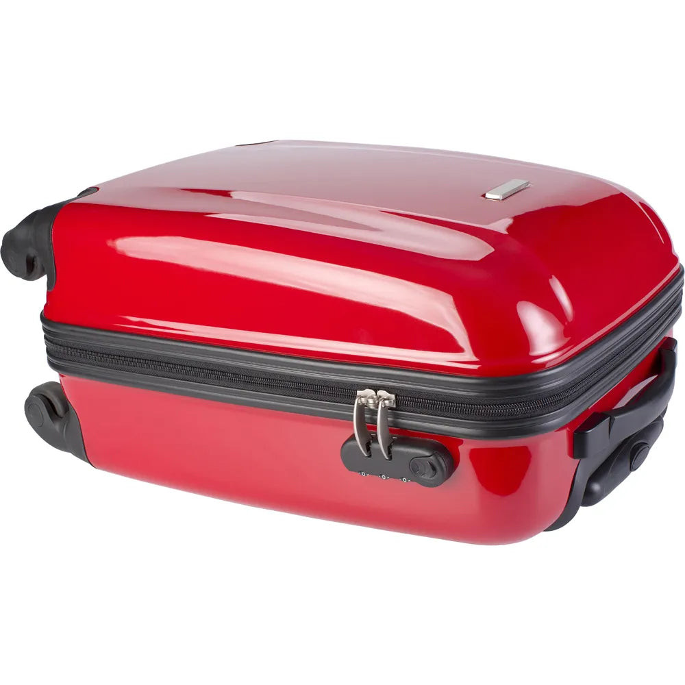 Trolley met nummerslot detail, Rood - 185392