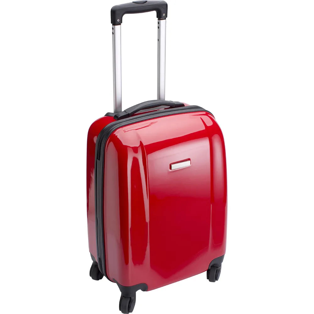 Trolley met nummerslot, Rood - 185392