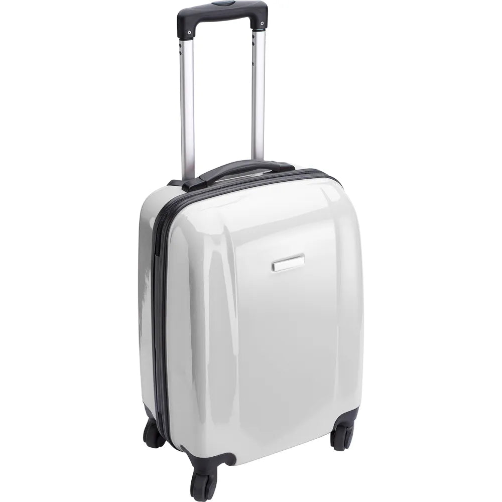Trolley met nummerslot, Wit - 185392