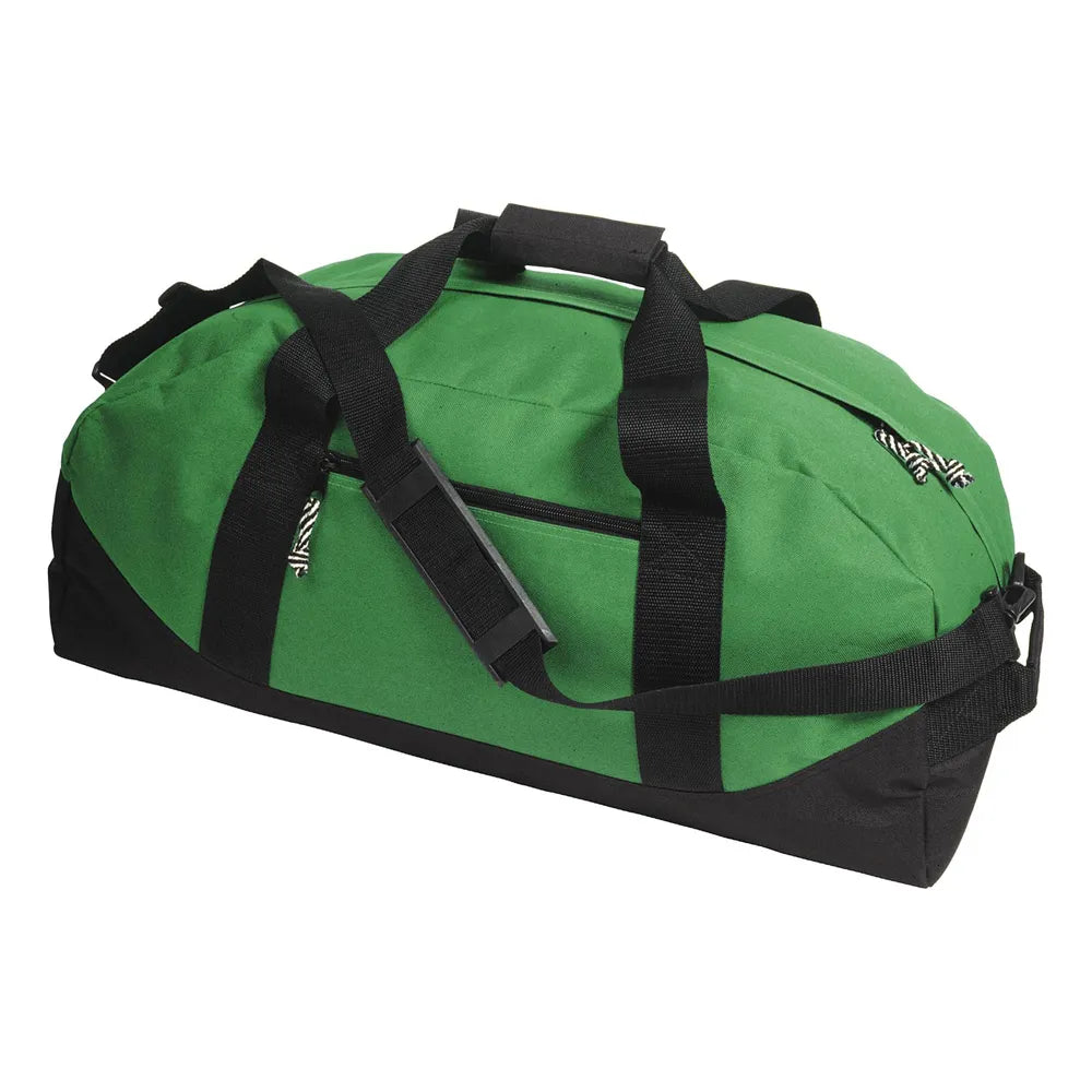 Polyester sport-/reistas 600d met 2 ritsvakken, Groen - 185688