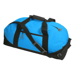 Polyester Sport-/Reistas 600D met 2 Ritsvakken - Lichtblauw