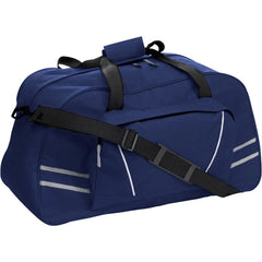 Polyester Sport-/Reistas (600D) met Reflectiestrepen - Blauw