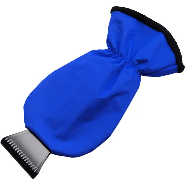 ABS ijskrabber ashton met fleece gevoerde polyester want, Blauw - 185807
