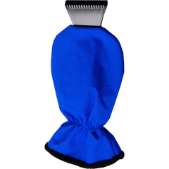 ABS ijskrabber Ashton met fleece gevoerde polyester want - Blauw