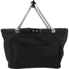 Opvouwbare Boodschappenmand 600D Polyester - Zwart