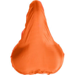 Polyester fietszadelhoes met gecoate binnenkant, Oranje - 186337