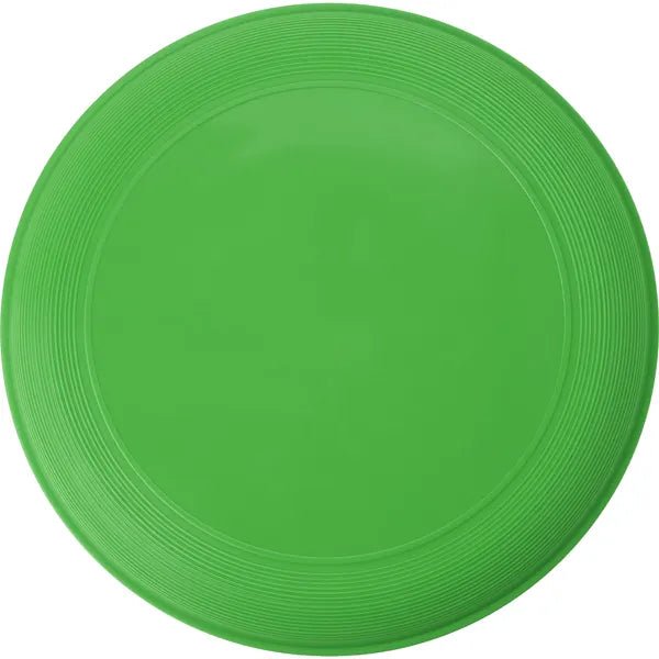 Stapelbare kunststof frisbee met geribbelde rand, Groen - 186456