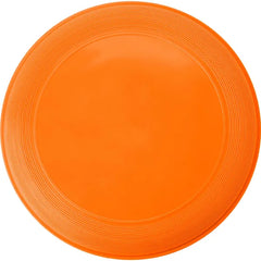 Stapelbare kunststof frisbee met geribbelde rand - Oranje