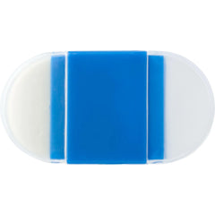 Puntenslijper met gum bedrukken - Blauw