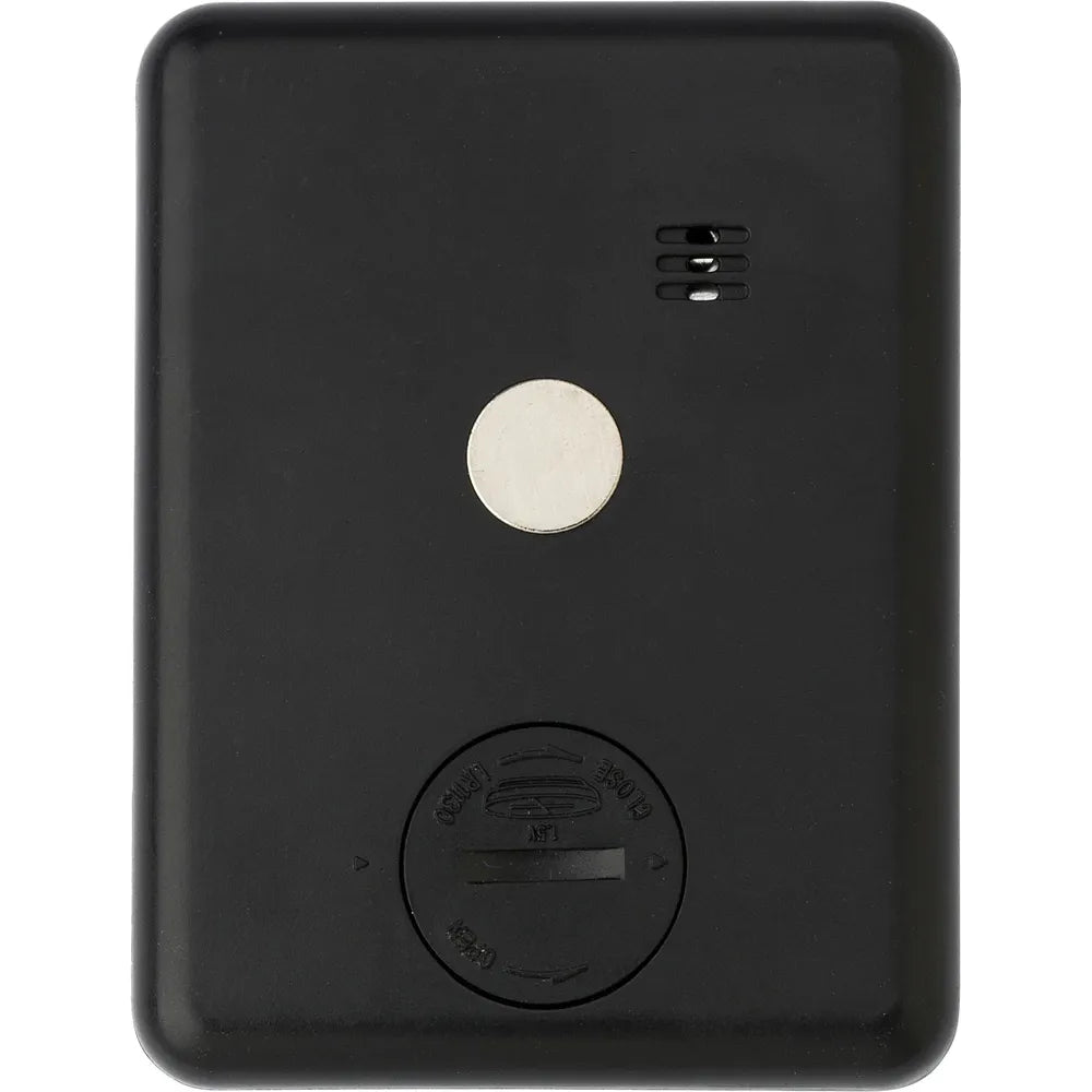 kookwekker digitaal magneet zilver achterkant 186516