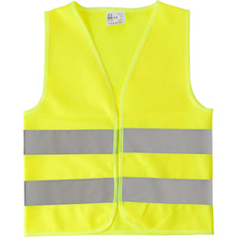 fluorescerend veiligheidsvest voor kinderen van polyester 186542