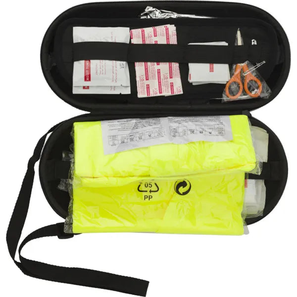 Ehbo set 40 delig noodgevallenset etui rood open 186544
