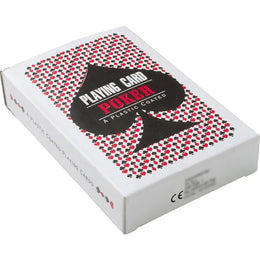 Speelkaarten geplastificeerd karton doosje 186603