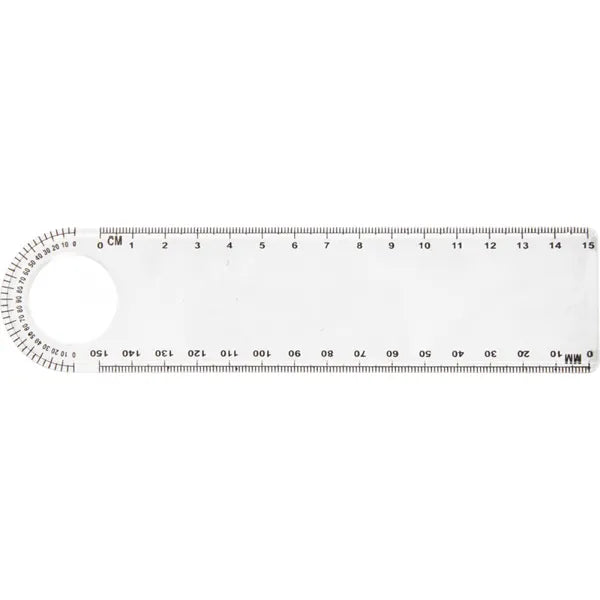 Liniaal loep gradenboog neutral 187284
